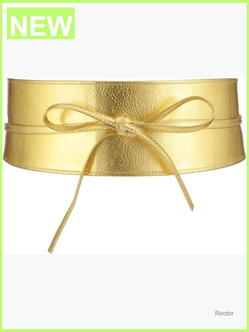 Plus Size Wide Gold Corset Wrap Belt for Dresses
